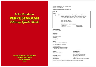 BUKU PANDUAN PERPUSTAKAAN = LIBRARY GUIDE BOOK - Institutional ...